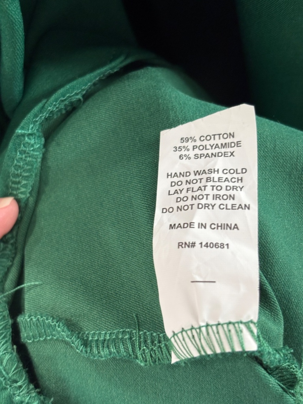 Unique Vintage Halter Swing Dress - Emerald Green Size L - Picture 12 of 13